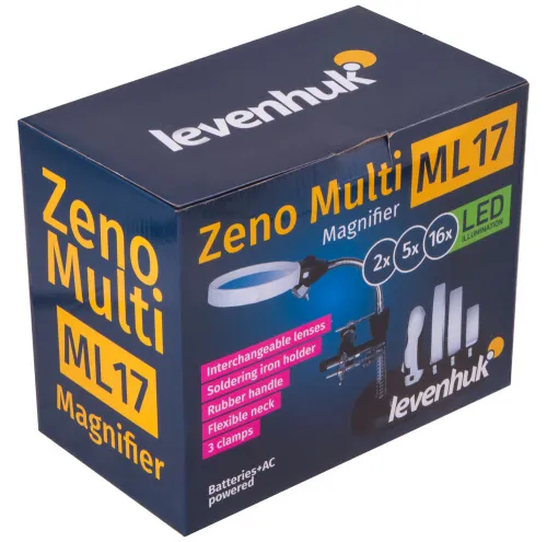 obrázek lupa Levenhuk Zeno Multi ML17 černá,  12