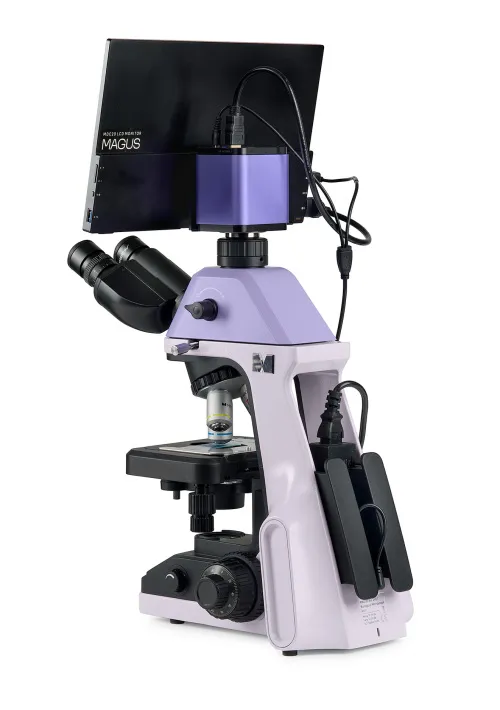 foto biologický digitální mikroskop MAGUS Bio D240T LCD,  6