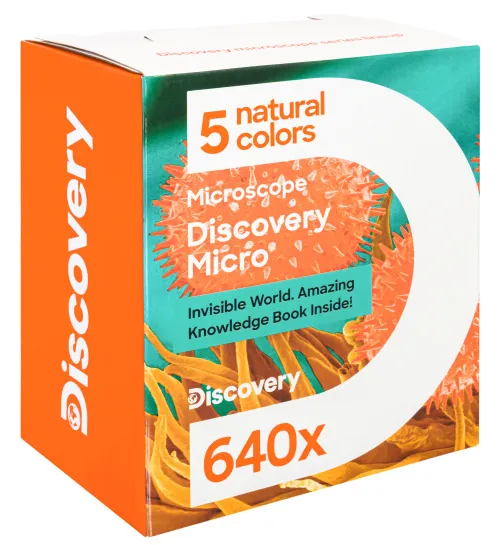 obrázek mikroskop se vzdělávací publikací Levenhuk Discovery Micro,  15