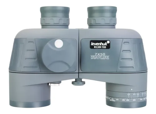 obrázek binokulární dalekohled Levenhuk Nelson 7x50 se zaměřovačem a kompasem,  6