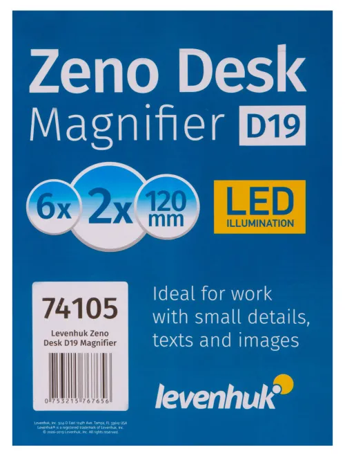snímek lupa Levenhuk Zeno Desk D19,  13