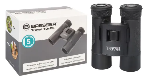 snímek binokulární dalekohled Bresser Travel 10x25,  9