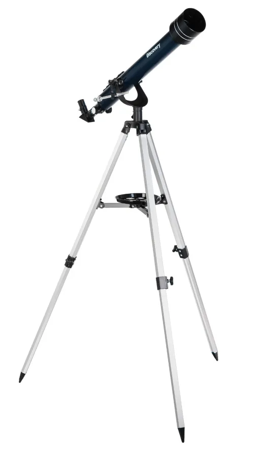 fotografie hvězdářský dalekohled Levenhuk Discovery Spark 607 AZ s knížkou,  8