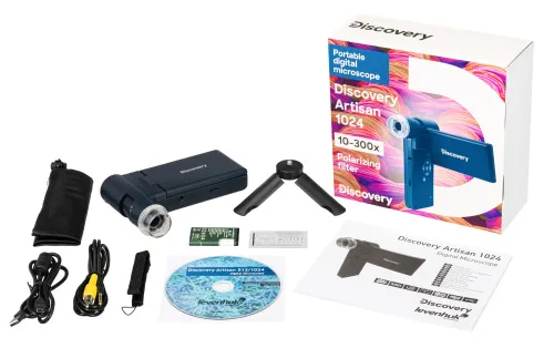 snímek digitální mikroskop Levenhuk Discovery Artisan 1024,  3