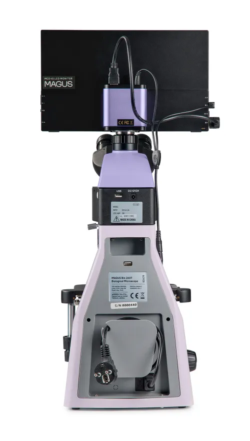 fotografie fluorescenční digitální mikroskop MAGUS Lum D460L LCD,  6