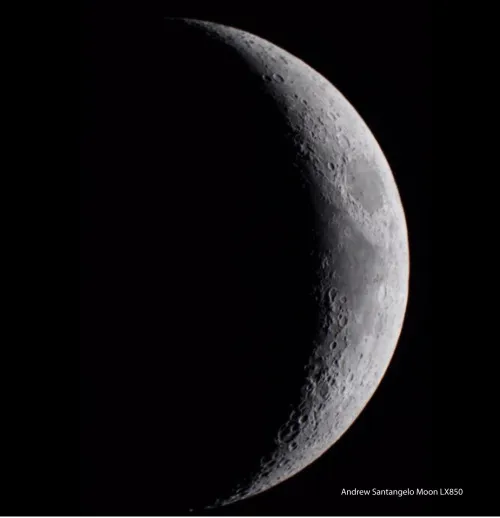 snímek hvězdářský dalekohled Meade LX850 14''' F/8 ACF,  9