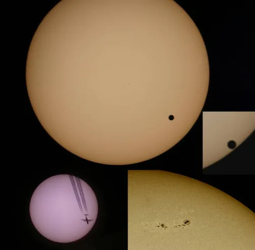 snímek hvězdářský dalekohled Bresser Sirius 70/900 AZ s adaptérem na chytré telefony