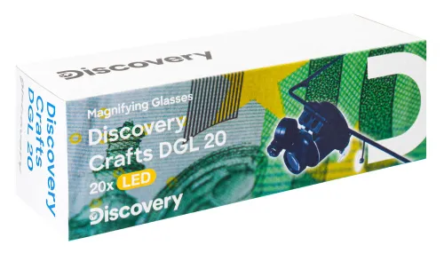 snímek zvětšovací brýle Levenhuk Discovery Crafts DGL 20,  9