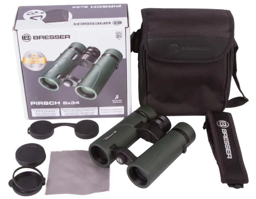 fotografie binokulární dalekohled Bresser Pirsch 8x34,  2