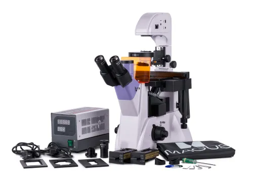 fotografie fluorescenční inverzní digitální mikroskop MAGUS Lum VD500 LCD,  2