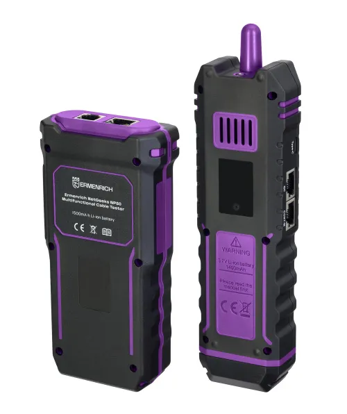 fotografie multifunkční tester kabelů Ermenrich NetGeeks NP50,  5
