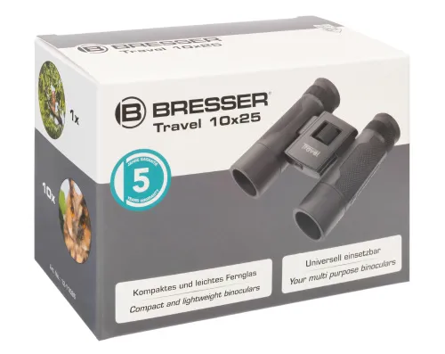 snímek binokulární dalekohled Bresser Travel 10x25,  10