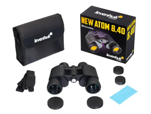 obrázek binokulární dalekohled Levenhuk New Atom 8x40,  4