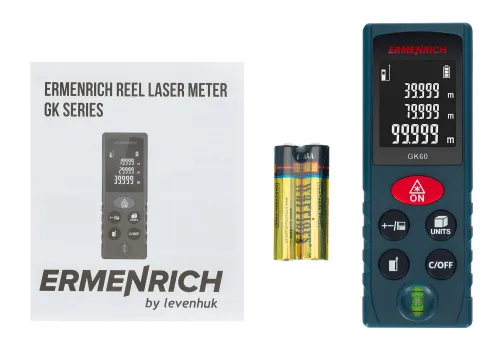 snímek laserový měřič Ermenrich Reel PLUS GK60,  2
