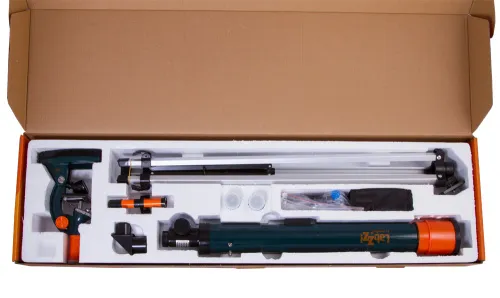 foto sada mikroskopu, teleskopu a binokulárního dalekohledu Levenhuk LabZZ MTB3,  2