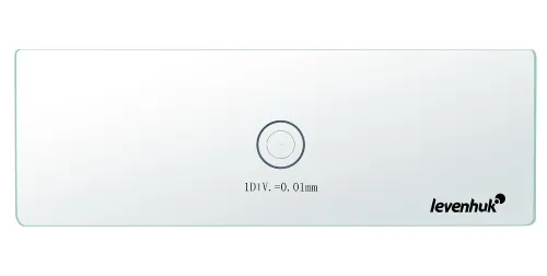 foto kalibrační sklíčko Levenhuk MED,  3