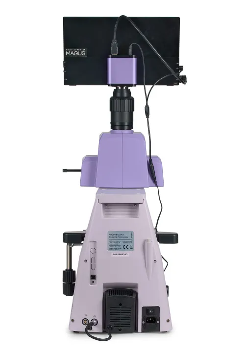foto biologický digitální mikroskop MAGUS Bio D290T LCD,  6