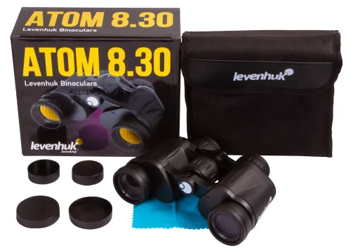 foto binokulární dalekohled Levenhuk Atom 8x30,  2