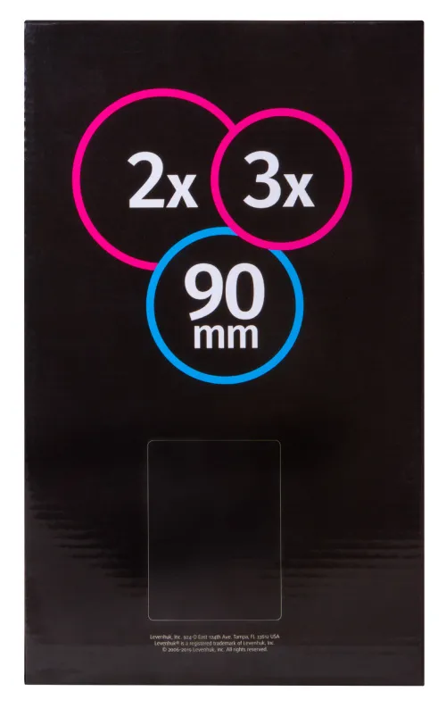 snímek lupa Levenhuk Zeno Lamp ZL3 LUM,  14