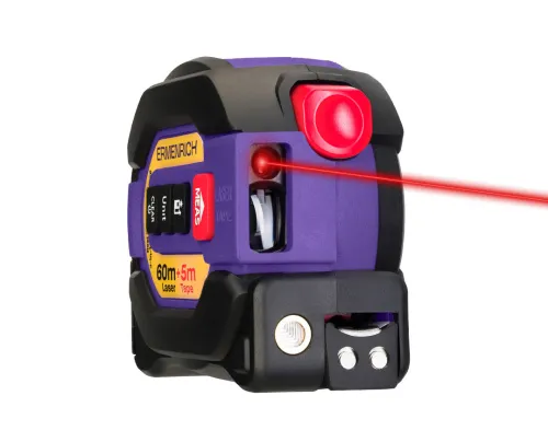 foto laserový svinovací metr "3 v 1" Ermenrich Reel SLR600 PRO,  2