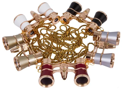 fotografie divadelní kukátko Levenhuk Broadway 325F (s LED svítilnou a řetízkem),  14