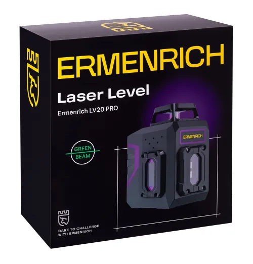 foto laserový nivelační přístroj Ermenrich PRO LV20,  10