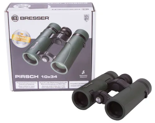 foto binokulární dalekohled Bresser Pirsch 10x34,  10