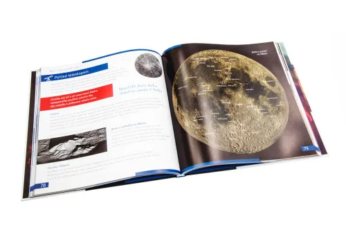 foto vesmír. Neprázdná prázdnota. Vzdělávací publikace. Pevná vazba,  3