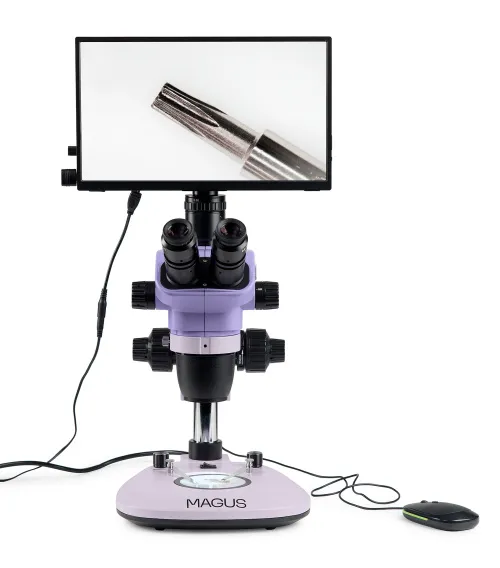 snímek digitální stereomikroskop MAGUS Stereo D8T LCD BASE,  4