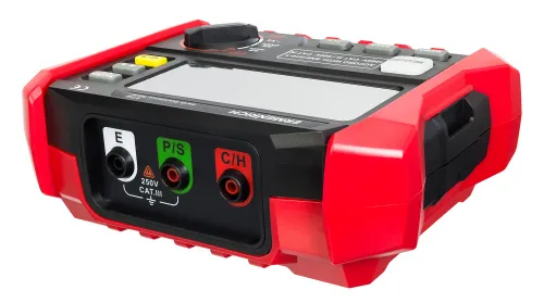 snímek tester zemního odporu Ermenrich Ping ET60,  3