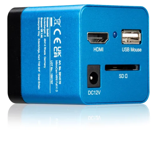fotografie mikroskopový digitální fotoaparát Bresser MikroCam mini Full HD HDMI,  6