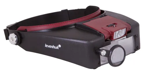 foto náhlavní lupa Levenhuk Zeno Vizor H2,  3