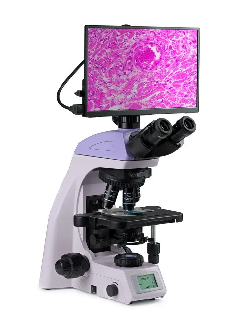 fotografie biologický digitální mikroskop MAGUS Bio D260T LCD,  3