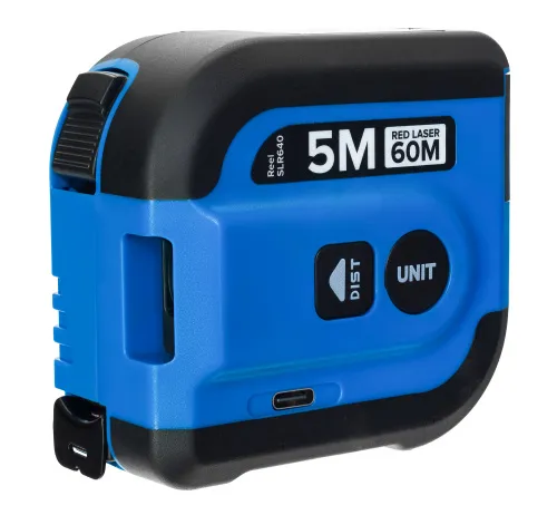 snímek laserový svinovací metr Ermenrich Reel SLR640,  3