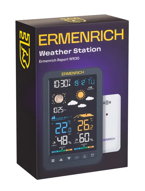 obrázek meteostanice Ermenrich Report WR30,  11