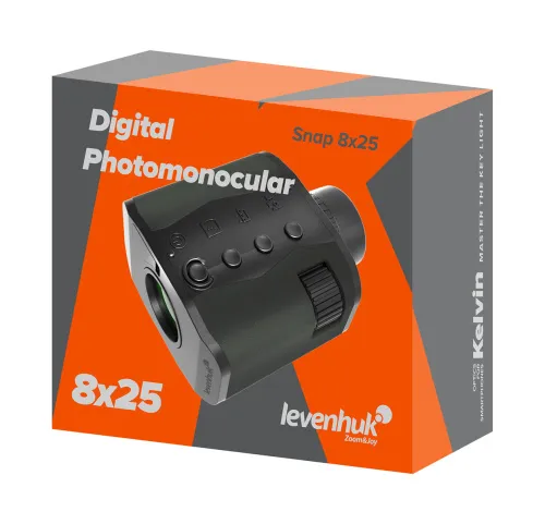 snímek digitální fotomonokulární dalekohled Levenhuk Kelvin Snap 8x25,  8