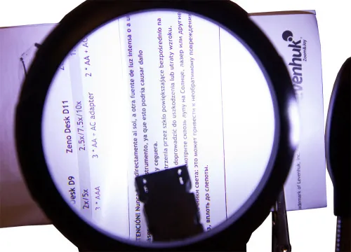snímek lupa Levenhuk Zeno Desk D11,  15