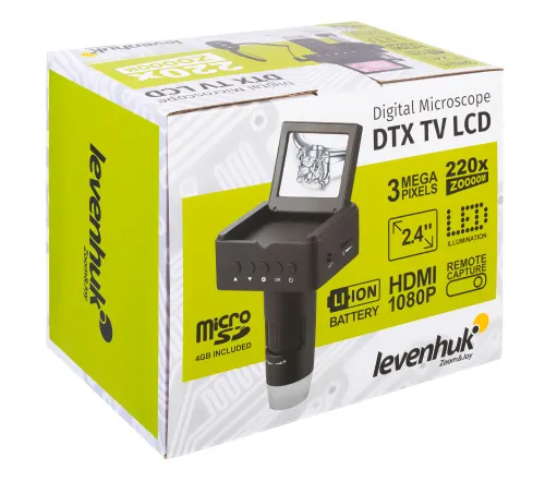 obrázek digitální mikroskop Levenhuk DTX TV LCD,  11