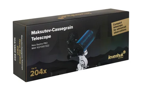 fotografie hvězdářský dalekohled Levenhuk New Skyline PRO MAK 102/1300 SQ2,  13