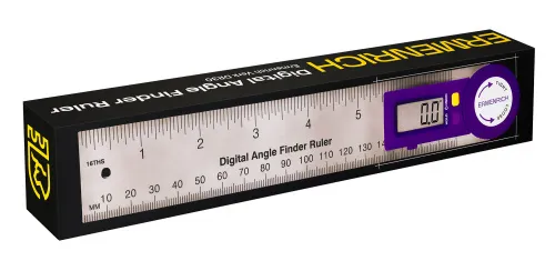obrázek digitální úhloměr Ermenrich Verk DR30 s metrem,  9