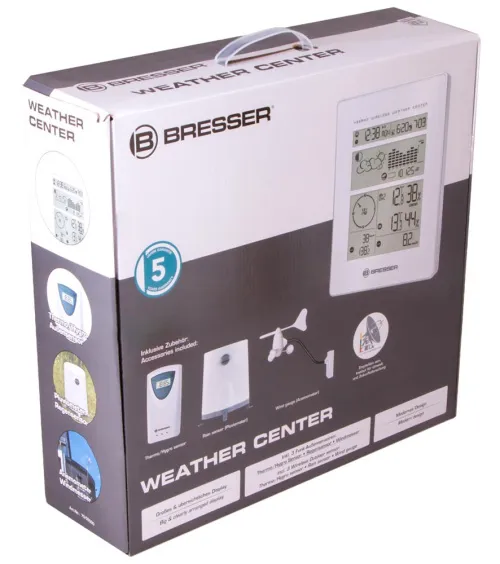 obrázek meteostanice Bresser RC, bílá,  13