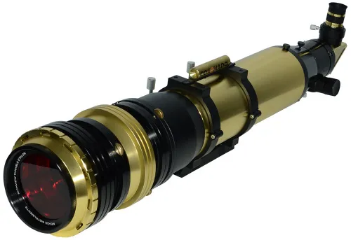 snímek dvojitý skládaný solární hvězdářský dalekohled Coronado SolarMax III 90 mm se systémem RichView a BF15,  6