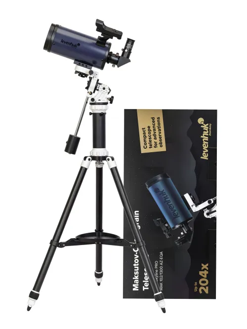fotografie hvězdářský dalekohled Levenhuk New Skyline PRO MAK 102/1300 AZ-EQA,  2
