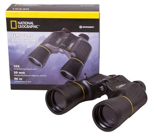snímek binokulární dalekohled Bresser National Geographic 10x50,  8