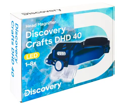 snímek náhlavní lupa Levenhuk Discovery Crafts DHD 40,  11