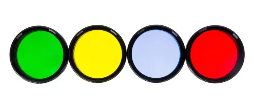 obrázek sada filtrů Levenhuk F4 „Sluneční soustava“,  4