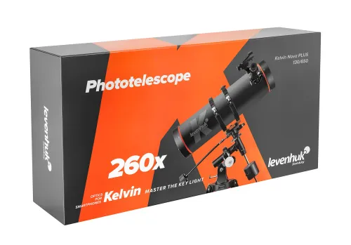 foto fototeleskop Levenhuk Kelvin Nova PLUS 130/650,  18