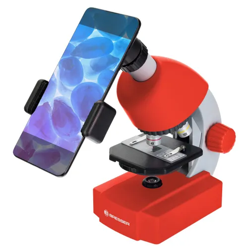 foto mikroskop Bresser Junior 40–640x,  2