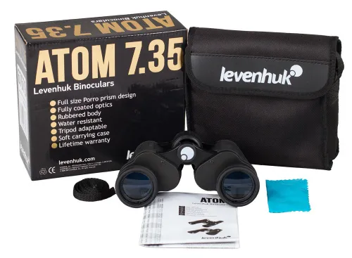 foto binokulární dalekohled Levenhuk Atom 7x35,  2