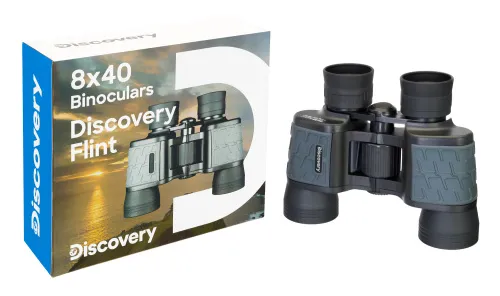 snímek binokulární dalekohled Levenhuk Discovery Flint 8x40,  12